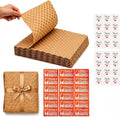 100 Kraft Paper Cushioning Sheets, 12 x 12 Inch Packing Set