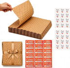 100 Kraft Paper Cushioning Sheets, 12 x 12 Inch Packing Set