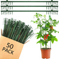50 Pcs Adjustable Plant Stake Arms for Tomato Cage 11 Inch Expandable Trellis Connectors 11mm Diameter Garden Plant