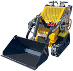 MX-MRT14 Mini Skid Steer Loader Operating Weight 0.7 Ton Stand-on