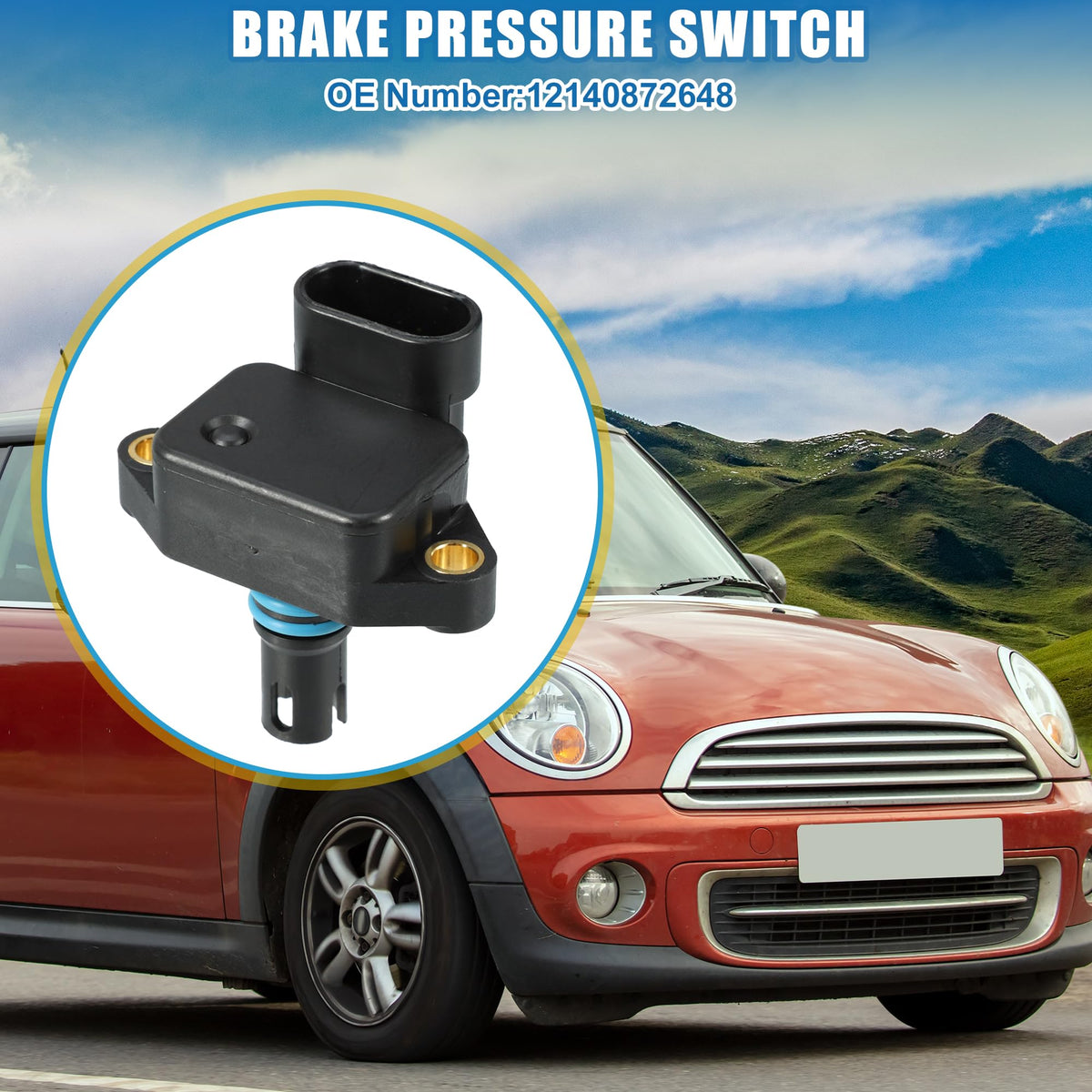A ABSOPRO MAP Intake Manifold Pressure Sensor Cooper for Mini Cooper 02-08