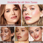 Eyebrow Stencils, Eye Brow Stencil Kits Waterproof Eyebrow Stamp Perfect Eyebrows, Smudge-proof Brow Stamp Eyebrow