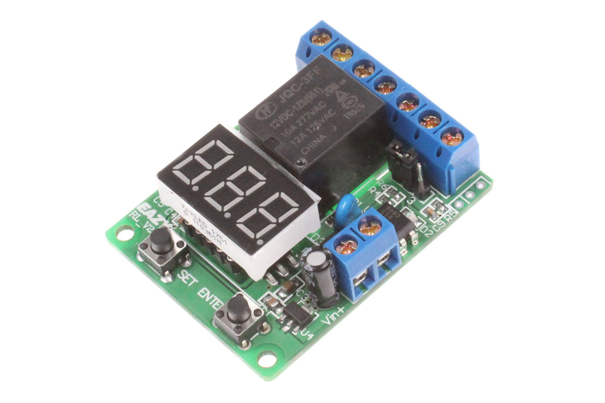NOYITO Voltage Relay Module Upper Lower Limit Detection Control Switch Off ON Over Voltage Protection Battery Charge Discharge Timing (12V)