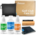 Golf Club Care Kit – Clean, Polish, and Restore Irons, Drivers, Putters – Scratch, Scuff, Rust Remover – Complete
