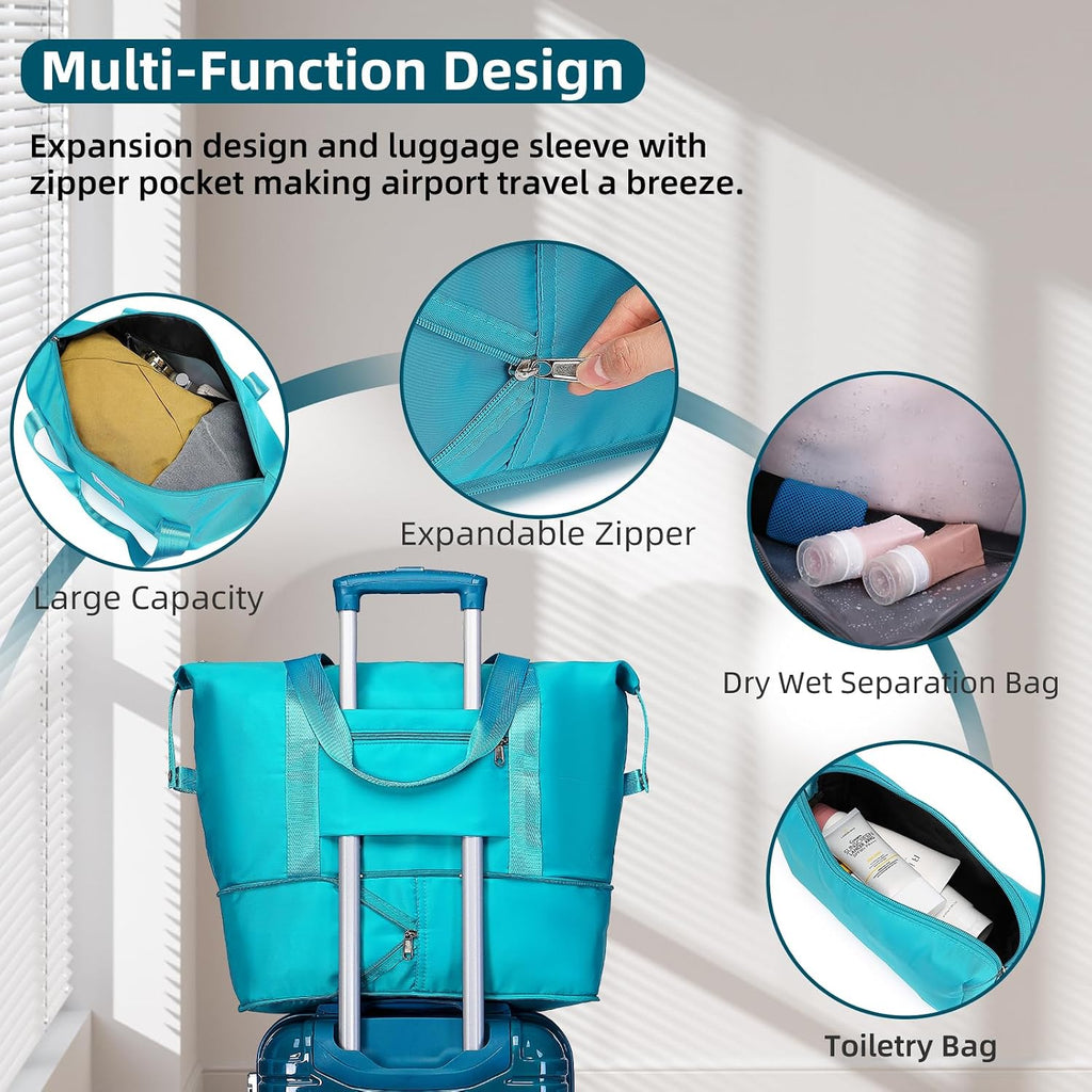 Luggage Sets 3 Piece, 20 Inch Carry on Luggage 22x14x9 Airline Approved Hardside PC+ABS Suitcase Set with Spinner
