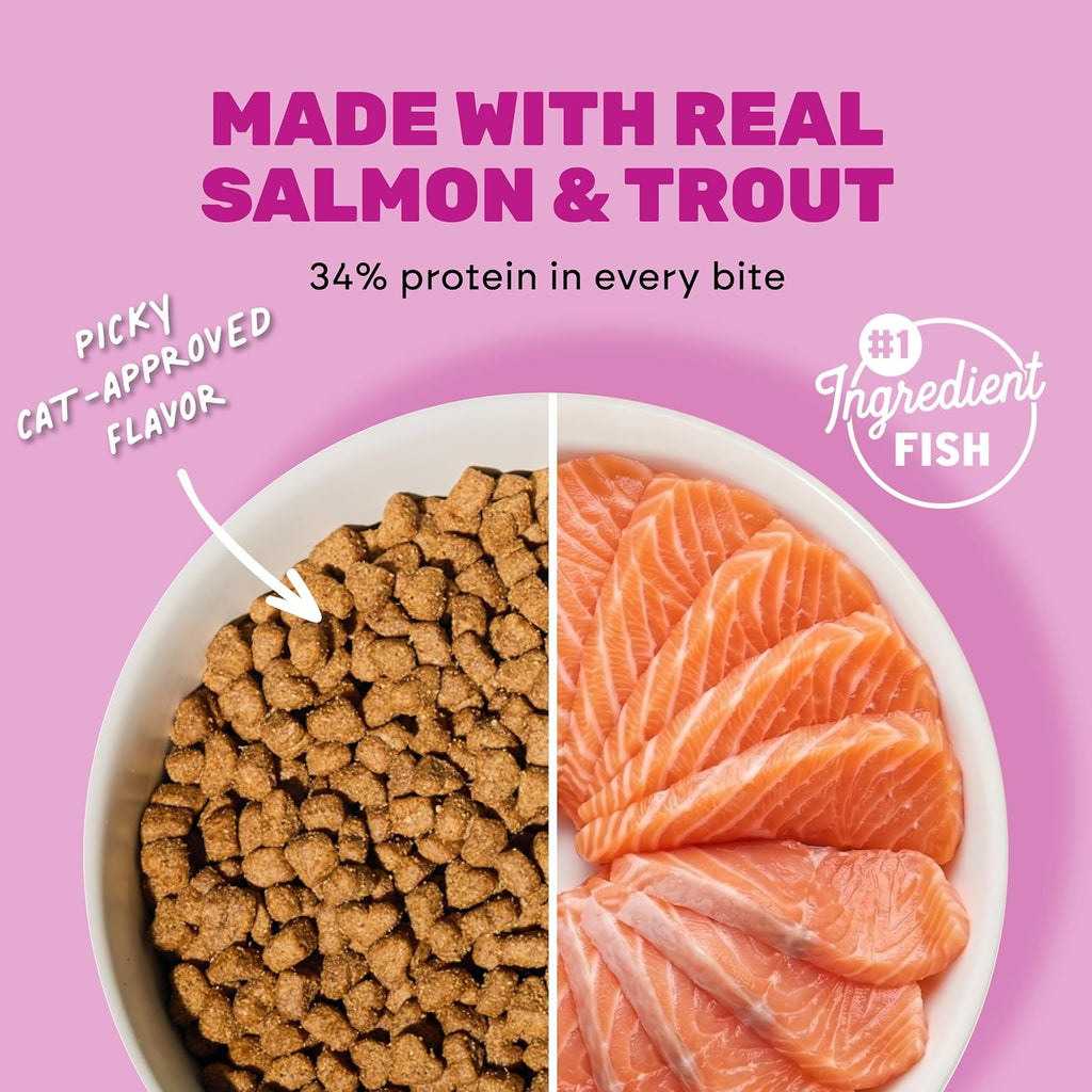 Naked Essentials Dry Cat Food, Salmon & Trout | 11lb