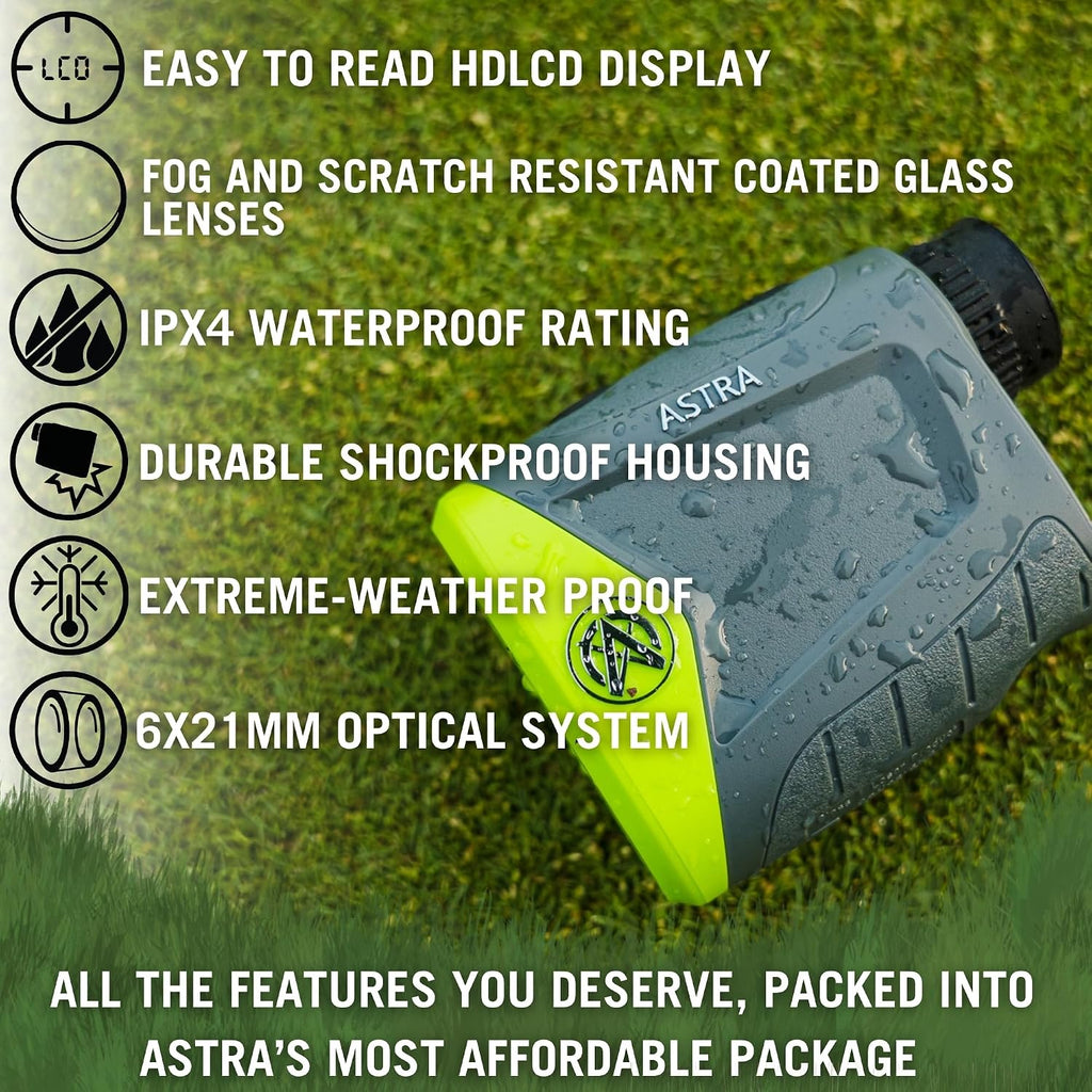 Pro A-1 800yd Laser rangefinder for Hunting, Shooting and Golfing with LCD Display Fast 0.10s and Accurate +/-1yd