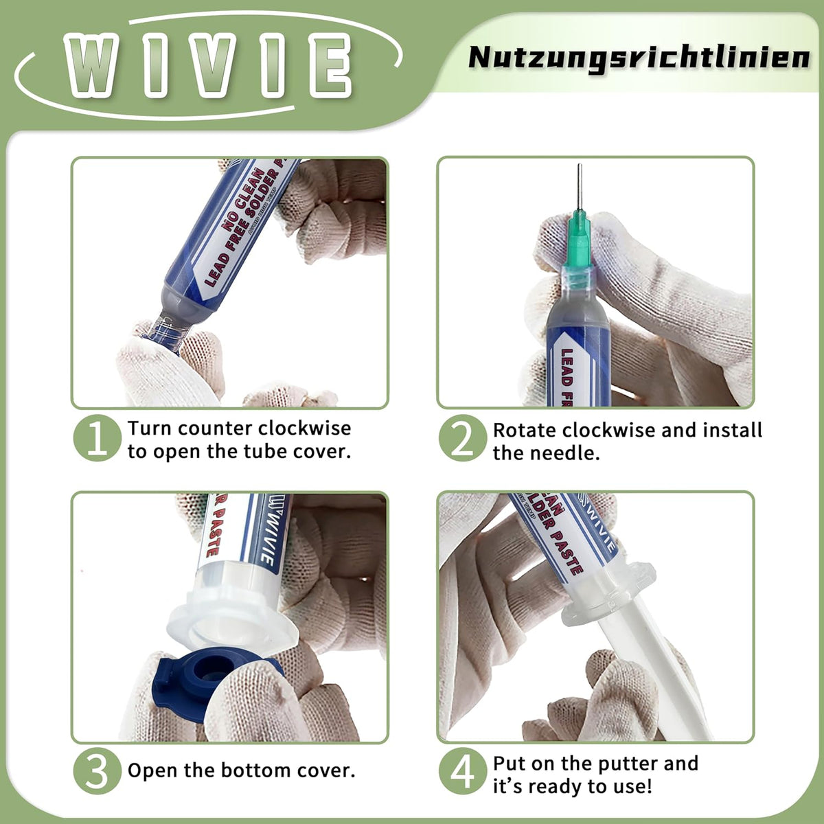 Sn42/Bi58 Lead-Free Solder Paste, 138℃ Melting Point, T4 Particle (20g)