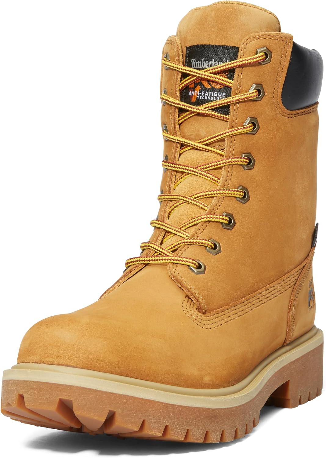 mens Direct Attach 8 Inch Steel Safety Toe Insulated Waterproof Industrial Work Boot
