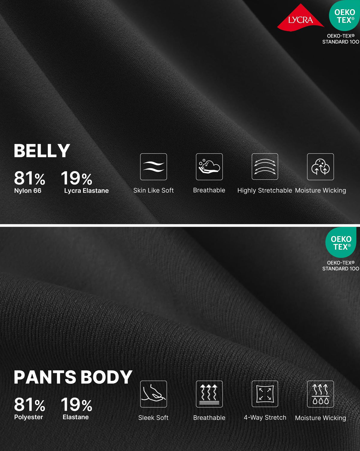 Maternity Dress Pants Pregnancy Outfits for Work,Black,M,Regular