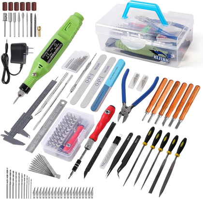108 PCS Model Tools Kit Modeler Basic Tools Craft Set Hobby Building Tools Kit for Gundam Car Model Building