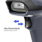 USB Barcode Scanner with Stand, Wired 1D CCD Scanner for POS - M3S
