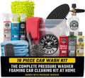 16-Piece Arsenal Builder Car Wash Kit with Foam Cannon, Bucket, and 6 x 16 oz Care Chemicals - Car Detailing Kit