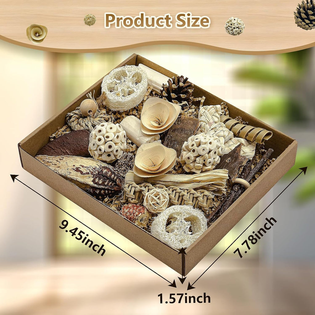 Natural Bird Toy Foraging Parrot Shredding Toys Box Conure Chewing Toys for Cockatiel Lovebird Parakeet Budgie
