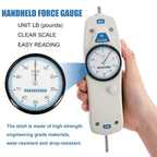 BAOSHISHAN 100lb Push Pull Force Gauge with Calibration Certificate