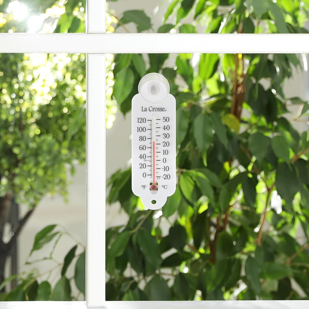 La Crosse 204-111 4.40-inch Small Tube Analog Thermometer