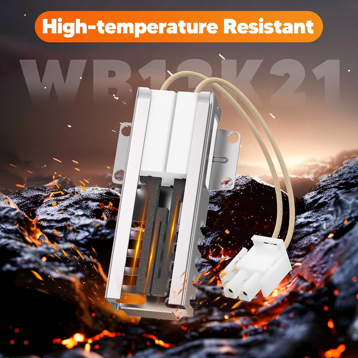 WB13K21 Oven Igniter Replacement for GE Hotpoint Kenmore Gas Range Oven