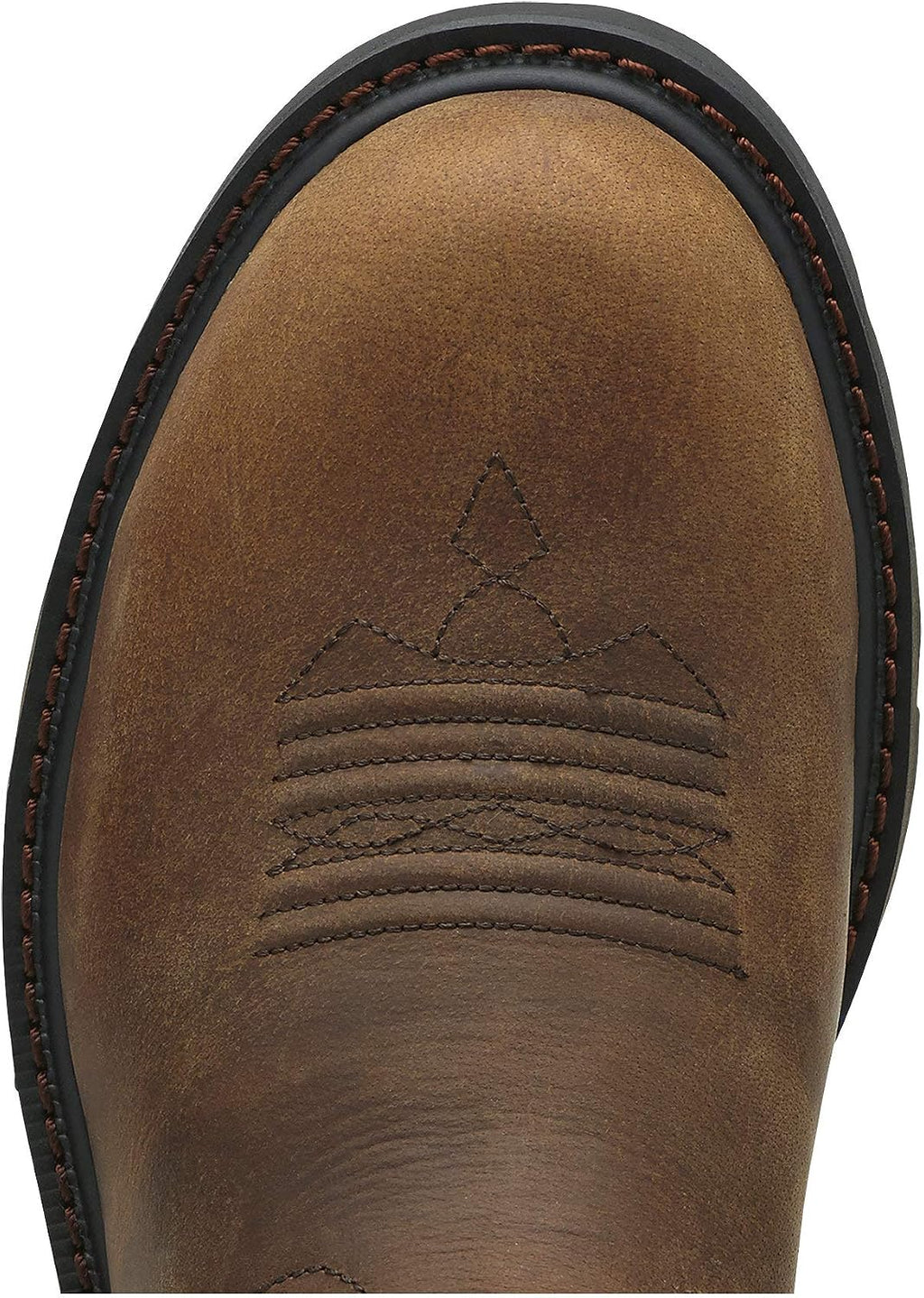 Ariat Groundbreaker Steel Toe Work Boot – Men’s Wide Calf, Western Work Boots