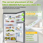 DA63-08648A Refrigerator freezer Door Shelf