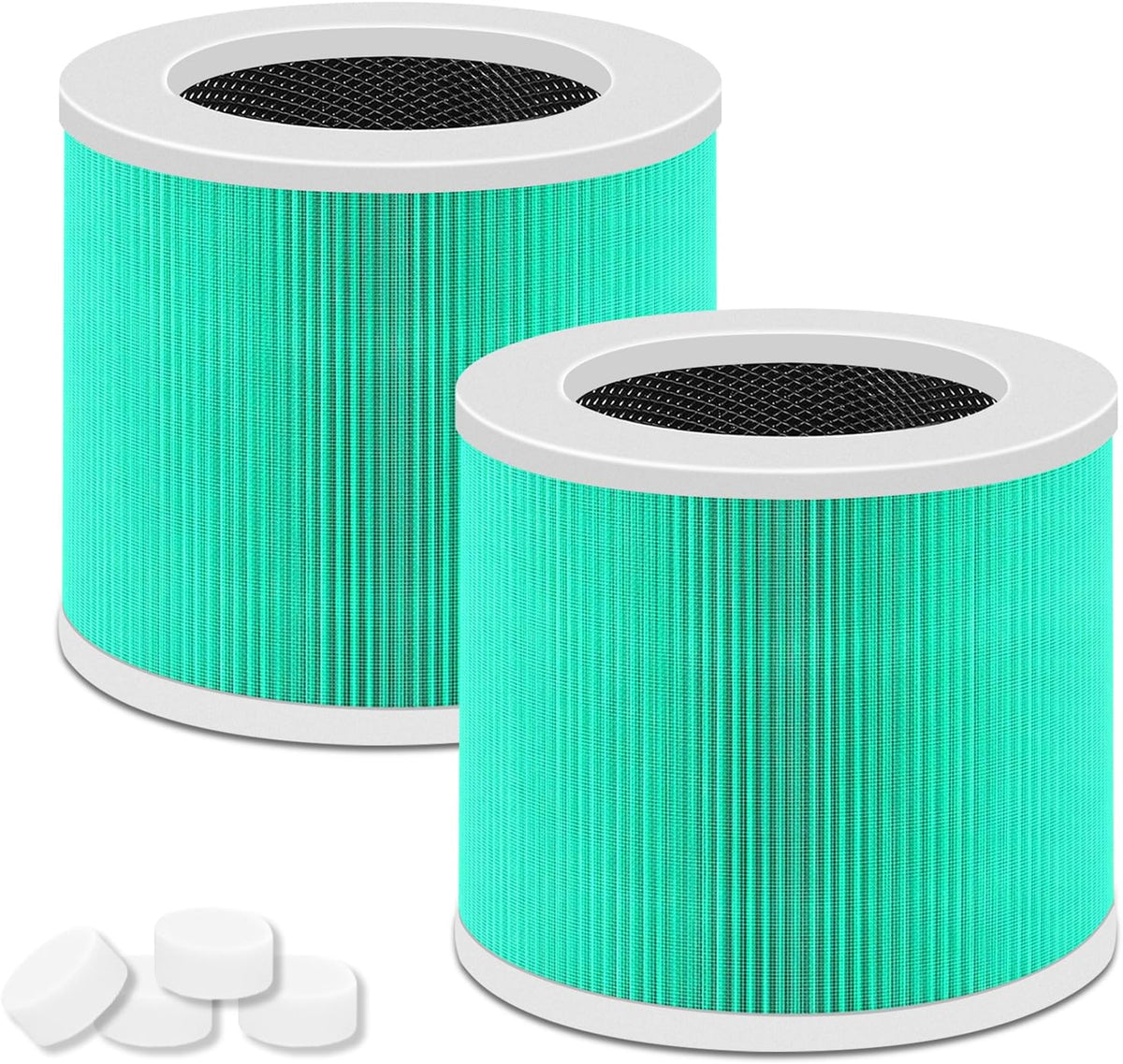 2 Pack HY1800 Replacement Filter Compatible with MORENTO/Honeyuan