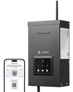 DEWENWILS 300W Matter Landscape Lighting Transformer, 3 Zones