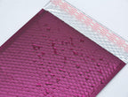 ProLine Matte Metallic Bordeaux Wine Red Bubble Padded Mailers Extra Wide #0 6x10 Inch Self Seal Padded Envelopes (25)