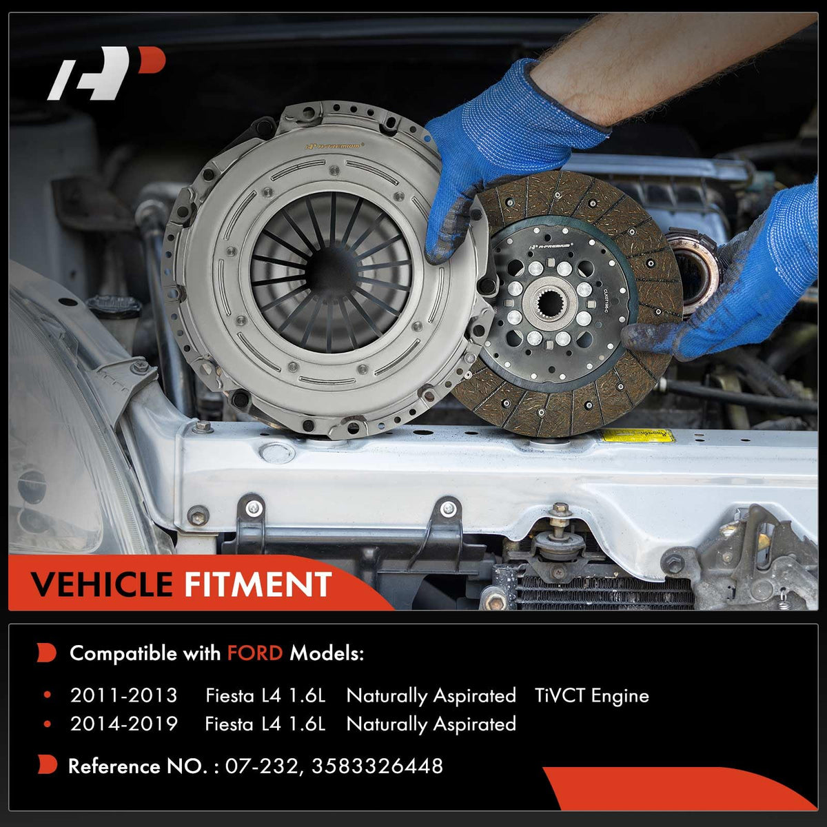 A-Premium Transmission Clutch Kit Compatible with Ford