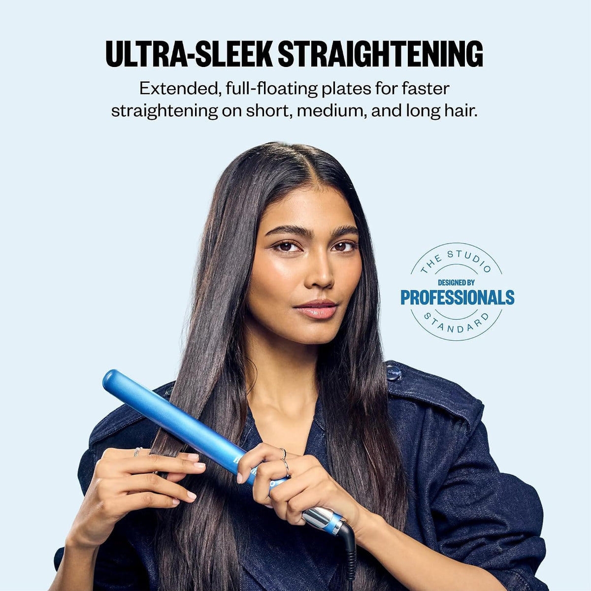 Nano Titanium Ultra-Sleek Hair Straightener, Flat Iron for All Hair Types
