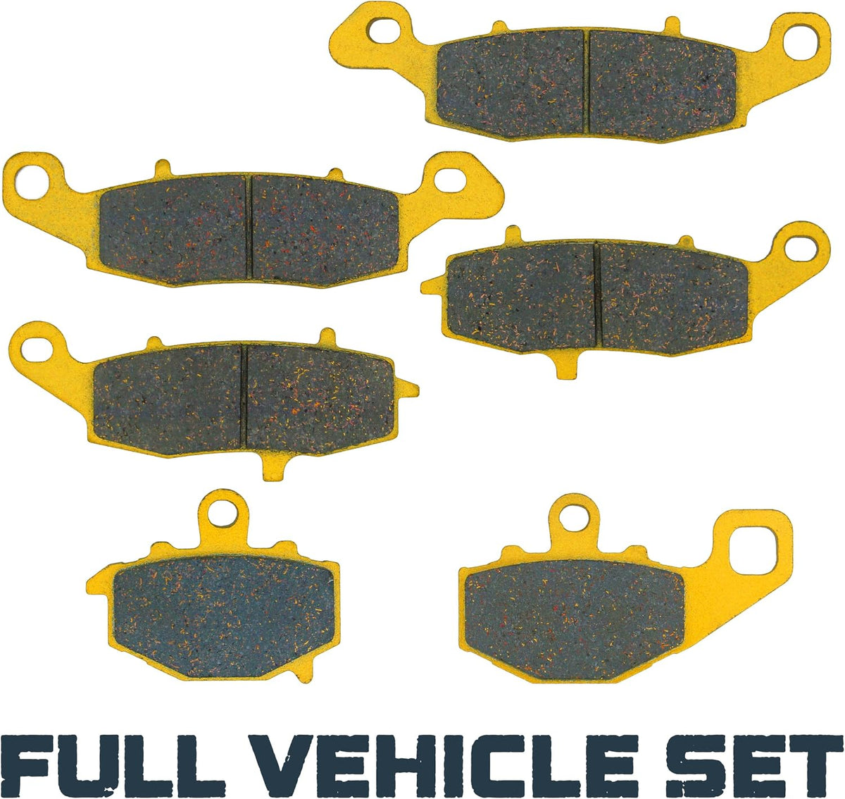 Traild Ceramic Brake Pads for Kawasaki Ninja 650/650R 2006-2016 Full Set
