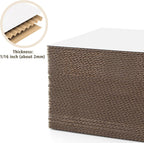 25 Pack 12x16 Corrugated Cardboard Sheet 2mm Thick Inserts