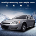 AUTOSAVER88 Headlight Assembly Compatible with Chevy Impala 2006-2016