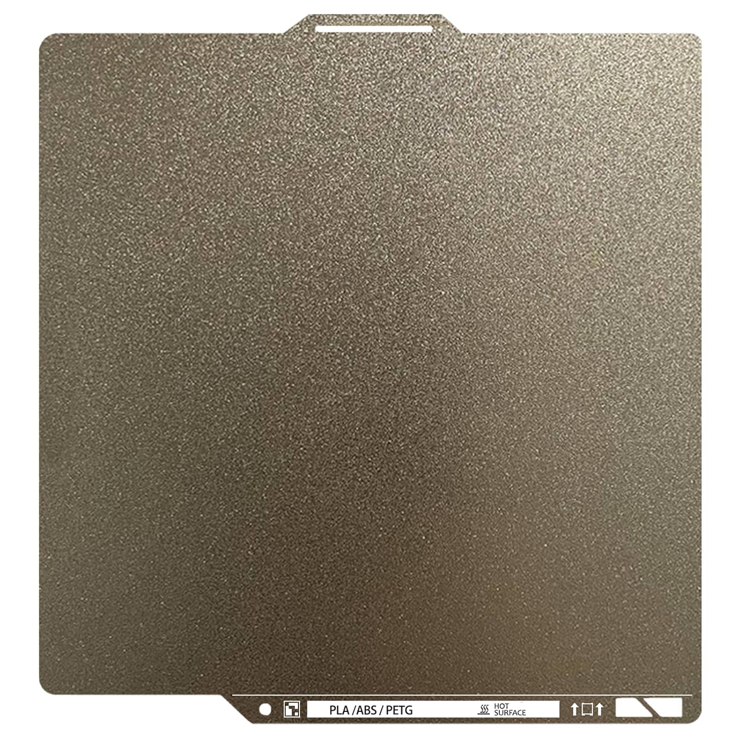 Upgraded Thicker Textured PEI Plate 0.77mm with QR Code for Bambu Lab P1S/P2S/P1P/X1/X1C/A1/X2D 3D Printer, 257x257mm