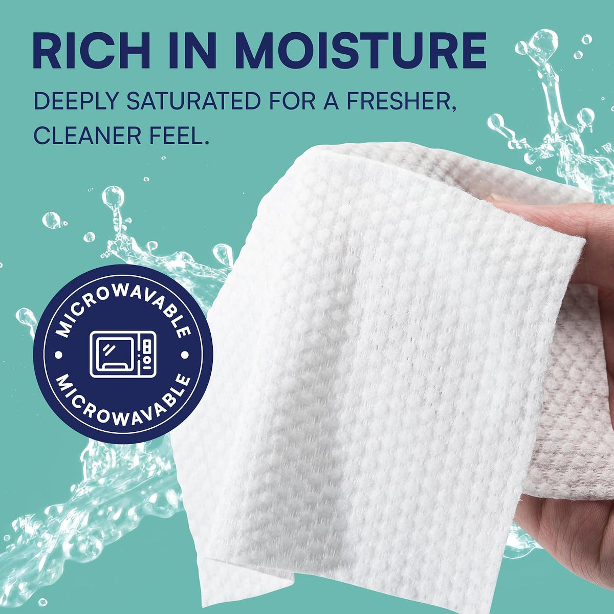 Body Wipes for Adults Bathing No Rinse, Women and Men, 240ct