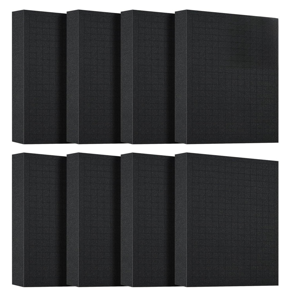 8 PCS 16x12x2 Inch Pick and Pluck Foam Inserts for Cases - Professional-Grade Tool, Game Box & Drawer Organizer