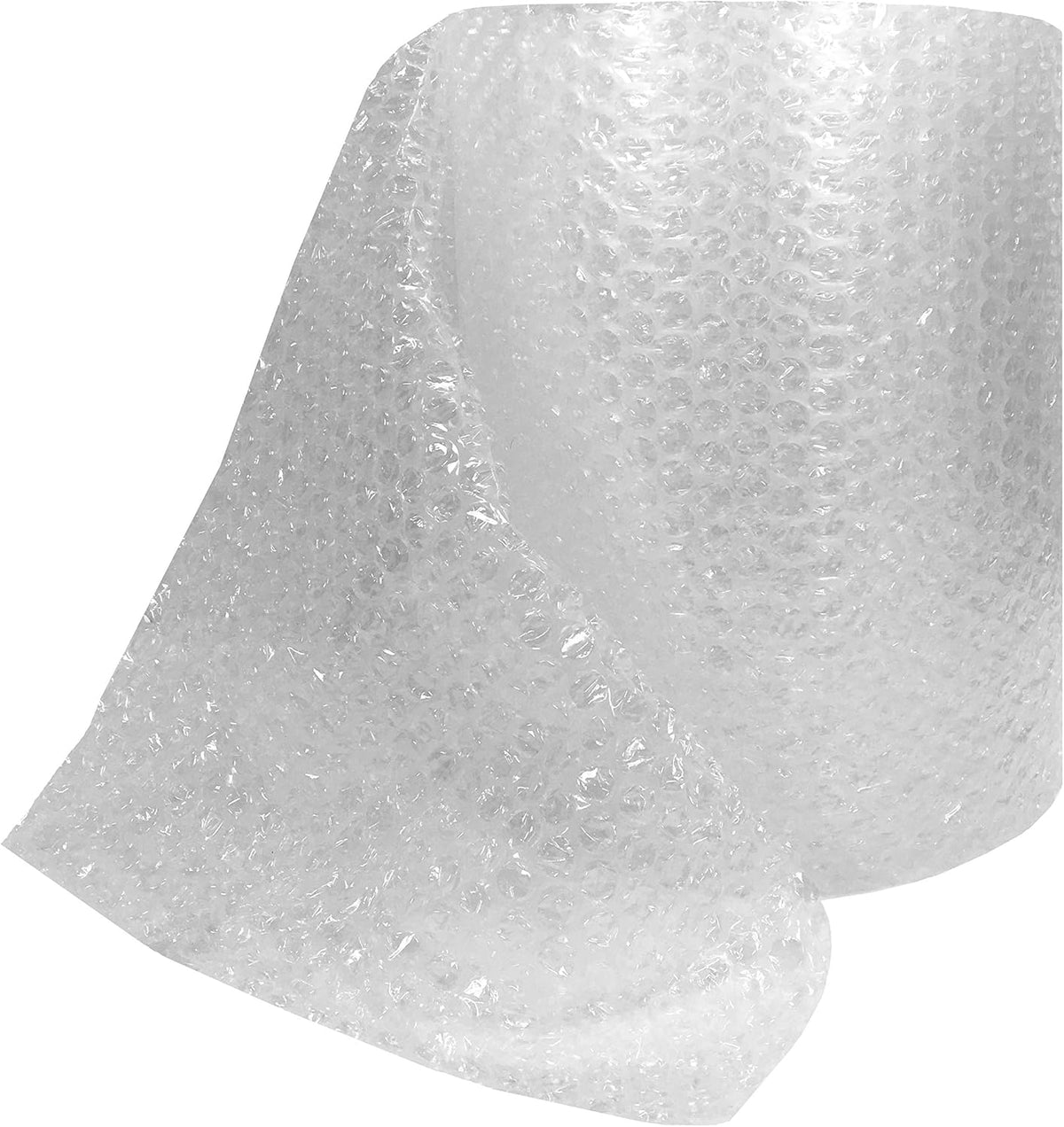 Perforated Bubble Cushioning Wrap - Medium 5/16", 24-Inch x 100-Foot Long Roll, Clear