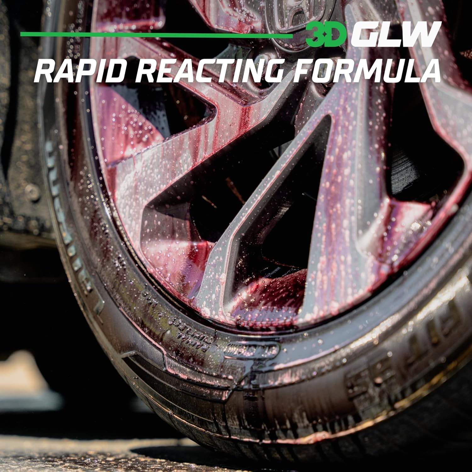 GLW Series Iron Remover – Fast Acting Fallout & Brake Dust Cleaner | pH Balanced Wheel & Paint Decontamination | DIY