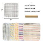Reusable Paper Towels 30 Pack Cotton Flannel Washable Cloth Roll