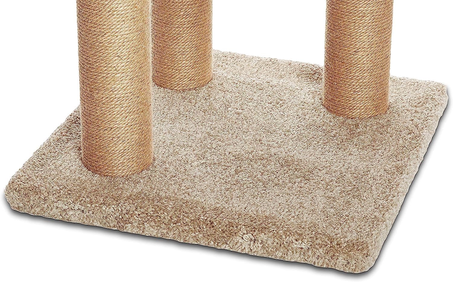 Cat Tree Tower - Multi-Level Climbing Activity Center for Indoor Cats & Kittens with Scratching Posts, Platform, Jute