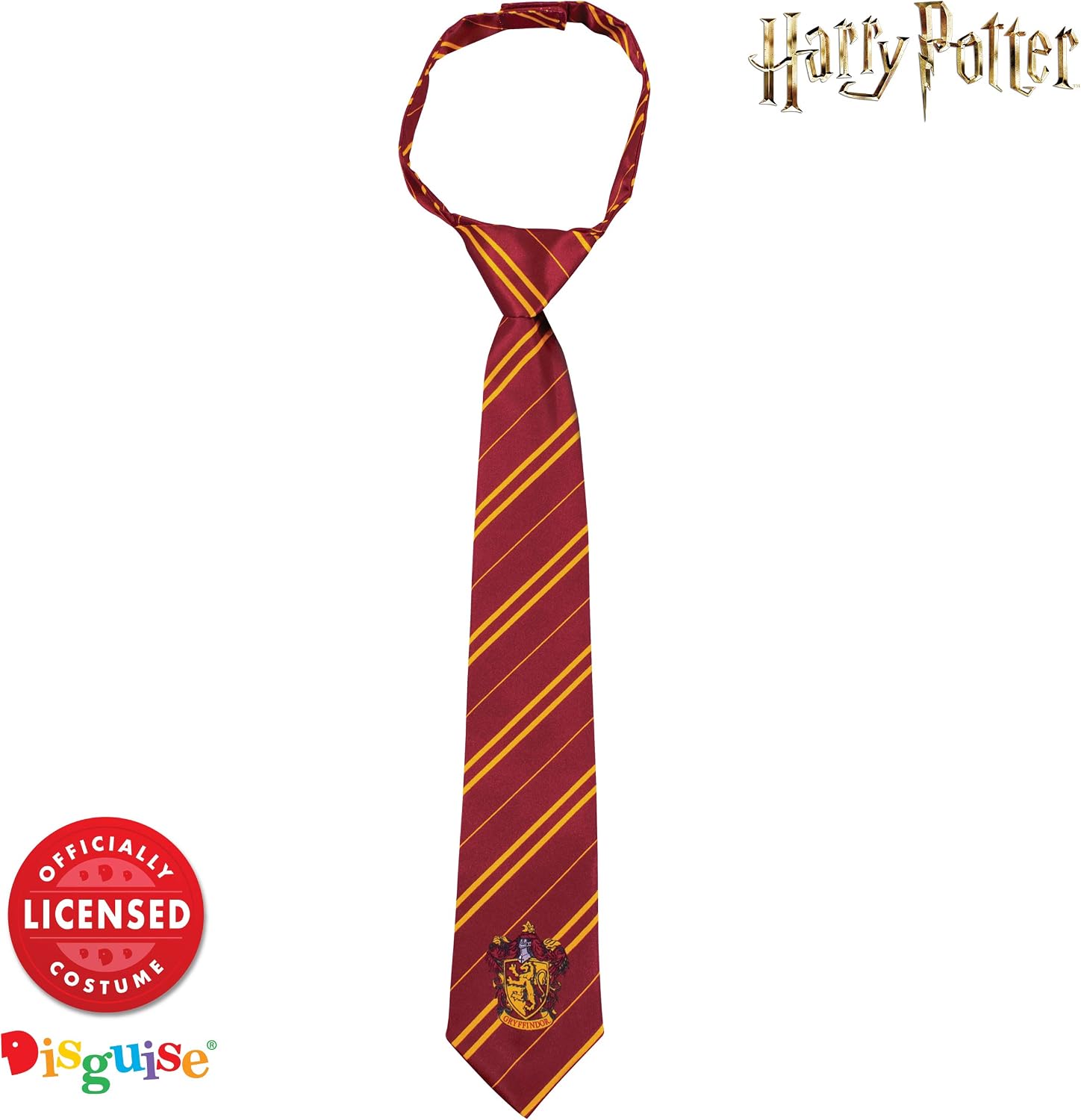 Harry Potter Costume Necktie, Official Hogwarts Wizarding World Kids Costume Breakaway Child Size Tie
