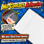 25 Set Premade Silver Age Comic Book Bags and Boards Combo Resealable