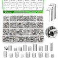 310 Pcs Set Screw Assortment Kit 24 Size 304 Stainless Steel Metric