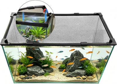 Magnetic Aquarium Lid, 60" x 84" Cuttable Net