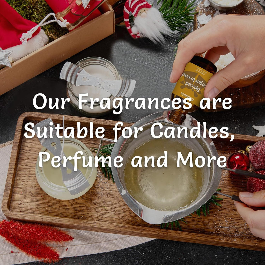 Christmas Fragrance Oils Set, 30ml x 3, Fragrance Oil for Diffuser, Candle Making, Soap Scents | Holiday Scent Oil