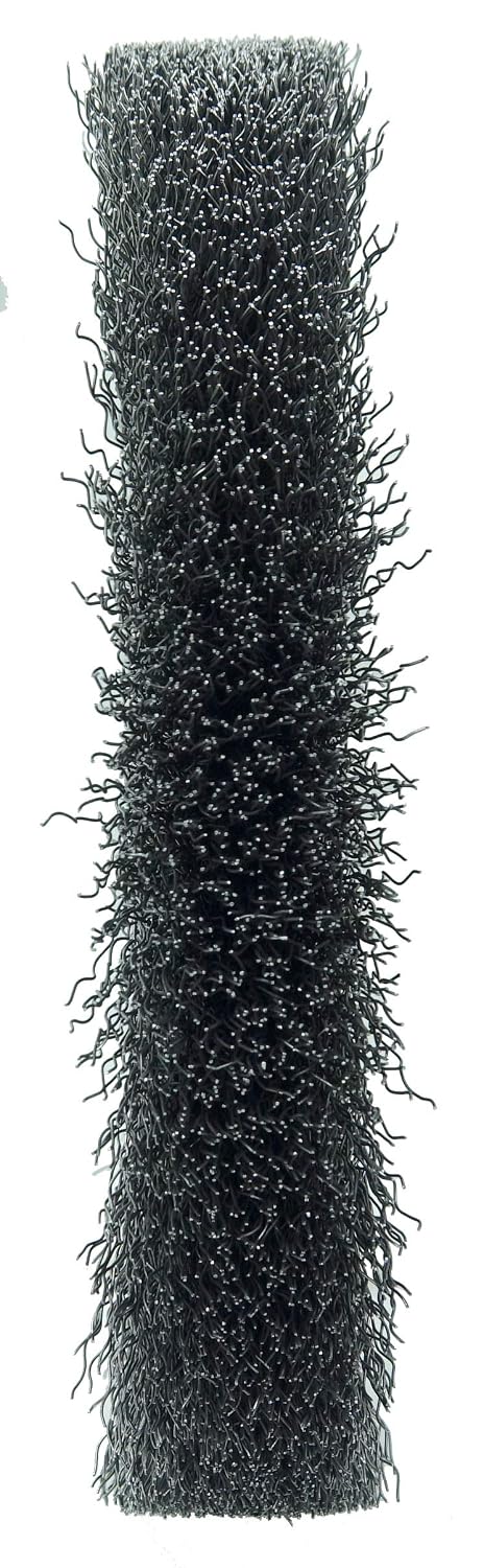 Weiler 36206 Wolverine 8" Crimped Wire Wheel, .014" Steel Fill, Wide Face, 5/8" Arbor Hole, Made in The USA