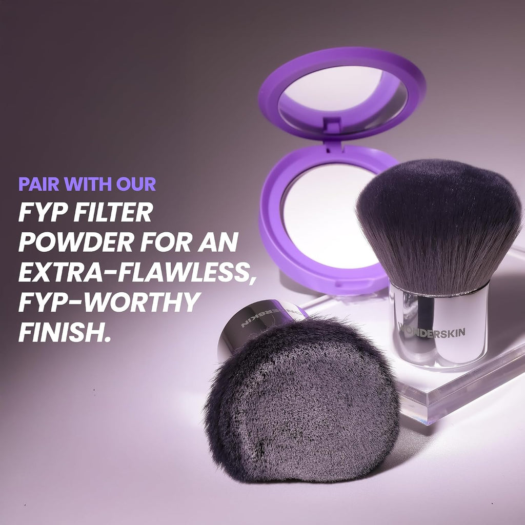 Kabuki Brush - Round Top Brush for Liquid & Powder Makeup