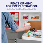 Workplace First Aid Kit Refill with OTC Medications 546 Pieces