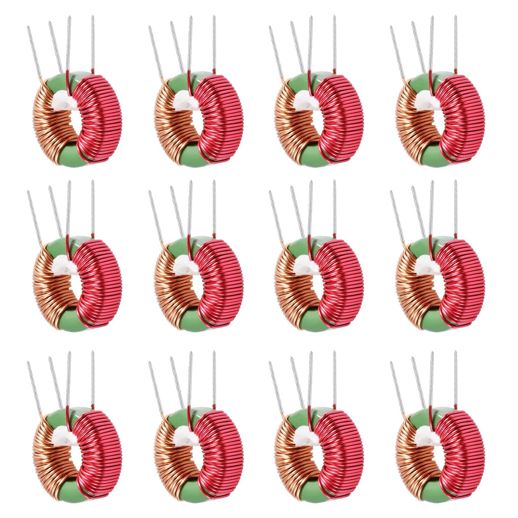 12 Pcs Vertical Toroid Magnetic 10mh 3A Inductance Coil