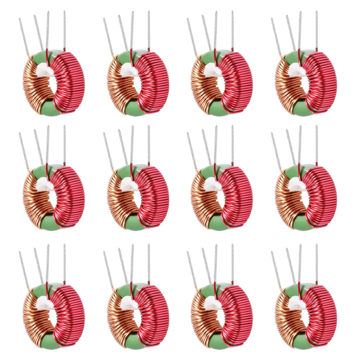 12 Pcs Vertical Toroid Magnetic 10mh 3A Inductance Coil