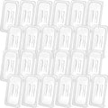 24 Pieces 1/3 Size Food Pan Lids Polycarbonate Universal Pan Lid