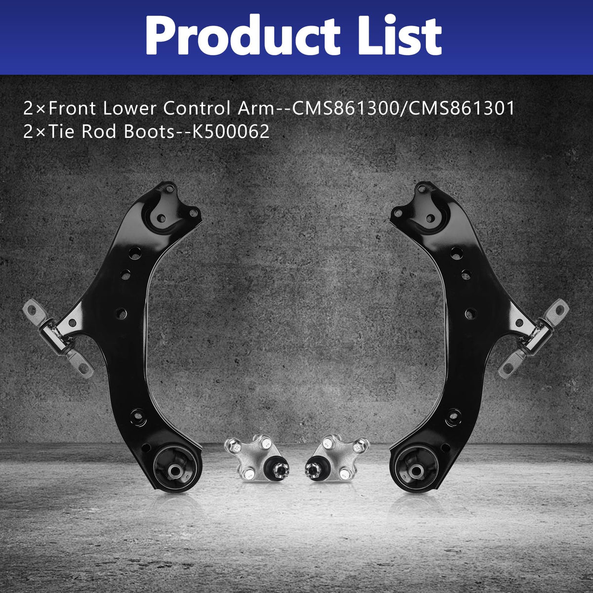 HAWK BROTHER Control Arm, Lower w/Ball Joint Suspension Kit